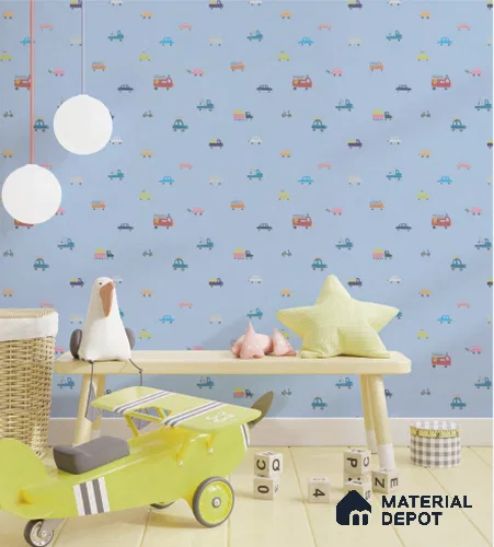 D19-1 | 10 Meter x 21 Inches Patterned Look Wallpaper - 57.05 Sq. Ft. | Minimum 15% wastage during installation