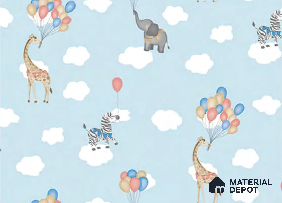 D2-1 | 10 Meter x 21 Inches Animal Print Look Wallpaper - 57.05 Sq. Ft. | Minimum 15% wastage during installation