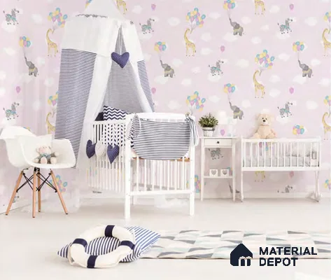 D2-2 | 10 Meter x 21 Inches Animal Print Look Wallpaper - 57.05 Sq. Ft. | Minimum 15% wastage during installation