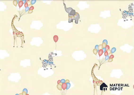 D2-3 | 10 Meter x 21 Inches Animal Print Look Wallpaper - 57.05 Sq. Ft. | Minimum 15% wastage during installation