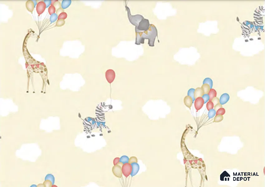D2-3 | 10 Meter x 21 Inches Animal Print Look Wallpaper - 57.05 Sq. Ft. | Minimum 15% wastage during installation
