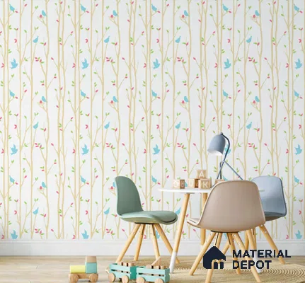 D20-2 | 10 Meter x 21 Inches Animal Print Look Wallpaper - 57.05 Sq. Ft. | Minimum 15% wastage during installation