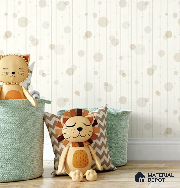 D21-1 | 10 Meter x 21 Inches Patterned Look Wallpaper - 57.05 Sq. Ft. | Minimum 15% wastage during installation