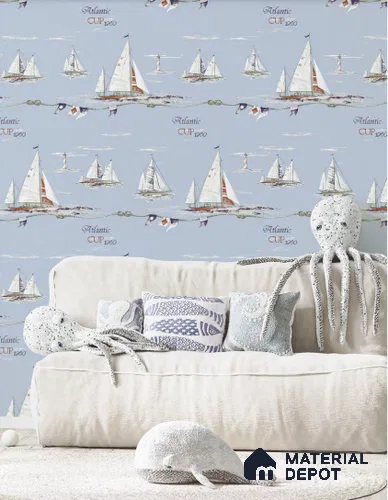 D22-1 | 10 Meter x 21 Inches Patterned Look Wallpaper - 57.05 Sq. Ft. | Minimum 15% wastage during installation