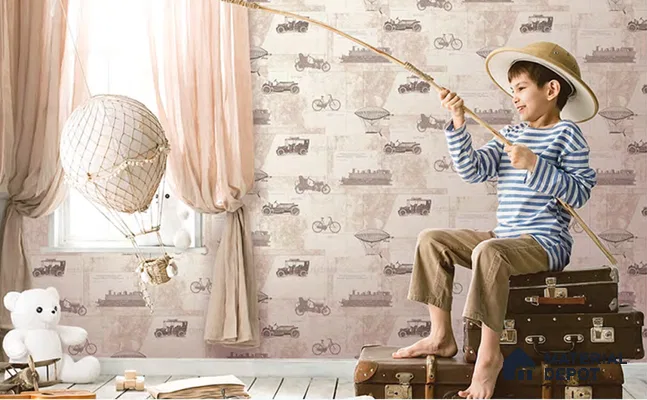 D23-2 | 10 Meter x 21 Inches Patterned Look Wallpaper - 57.05 Sq. Ft. | Minimum 15% wastage during installation