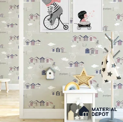 D24-2 | 10 Meter x 21 Inches Patterned Look Wallpaper - 57.05 Sq. Ft. | Minimum 15% wastage during installation