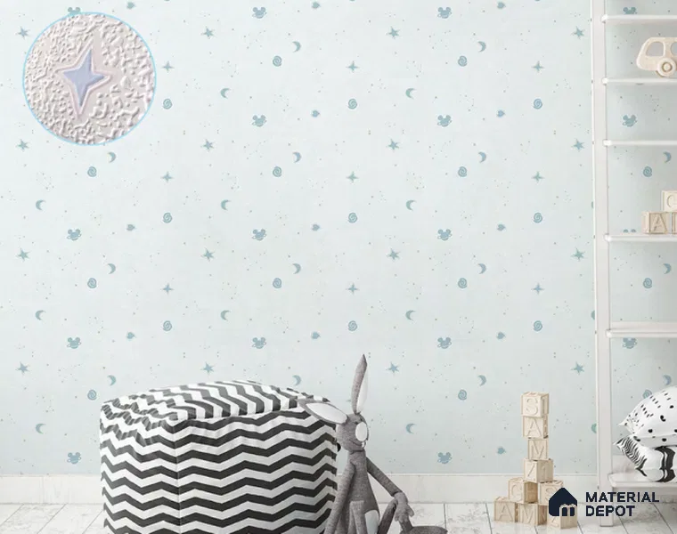 D27-2 | 10 Meter x 21 Inches Patterned Look Wallpaper - 57.05 Sq. Ft. | Minimum 15% wastage during installation