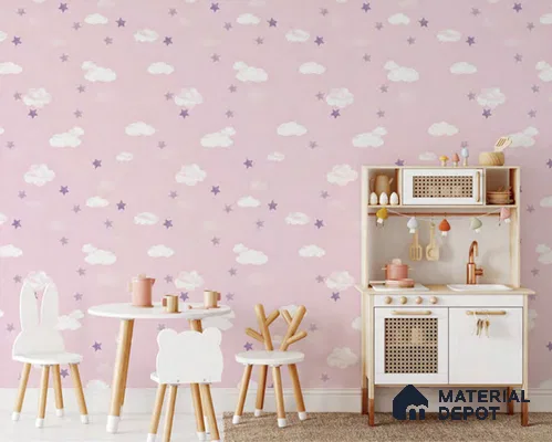 D3-1 | 10 Meter x 21 Inches Patterned Look Wallpaper - 57.05 Sq. Ft. | Minimum 15% wastage during installation