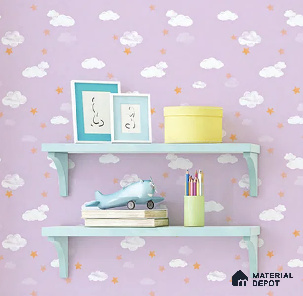 D3-2 | 10 Meter x 21 Inches Patterned Look Wallpaper - 57.05 Sq. Ft. | Minimum 15% wastage during installation