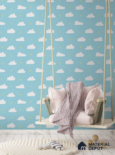 D3-4 | 10 Meter x 21 Inches Patterned Look Wallpaper - 57.05 Sq. Ft. | Minimum 15% wastage during installation
