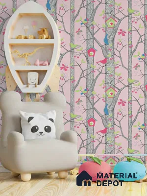 D4-3 | 10 Meter x 21 Inches Wood Look Wallpaper - 57.05 Sq. Ft. | Minimum 15% wastage during installation