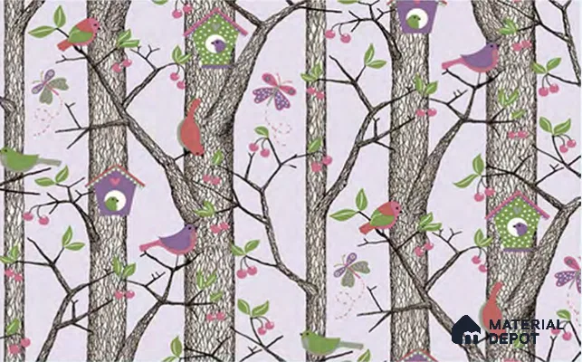 D4-4 | 10 Meter x 21 Inches Wood Look Wallpaper - 57.05 Sq. Ft. | Minimum 15% wastage during installation