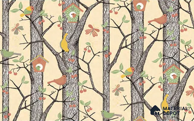 D4-6 | 10 Meter x 21 Inches Wood Look Wallpaper - 57.05 Sq. Ft. | Minimum 15% wastage during installation