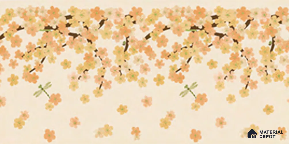D5-4 | 10 Meter x 21 Inches Patterned Look Wallpaper - 57.05 Sq. Ft. | Minimum 15% wastage during installation