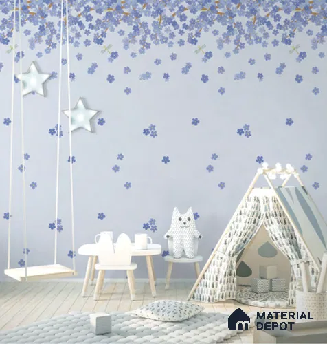 D6-2 | 10 Meter x 21 Inches Patterned Look Wallpaper - 57.05 Sq. Ft. | Minimum 15% wastage during installation