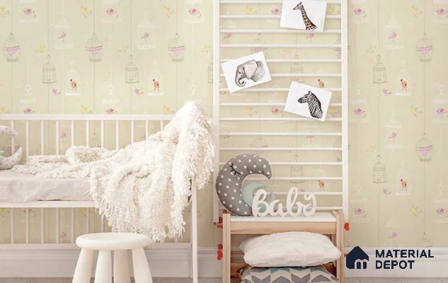 D8-3 | 10 Meter x 21 Inches Animal Print Look Wallpaper - 57.05 Sq. Ft. | Minimum 15% wastage during installation