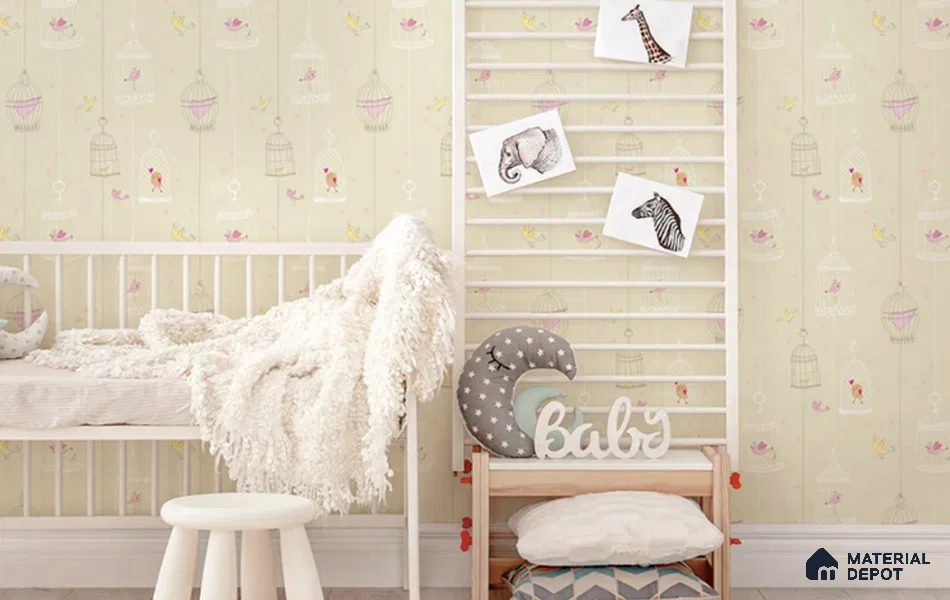 D8-3 | 10 Meter x 21 Inches Animal Print Look Wallpaper - 57.05 Sq. Ft. | Minimum 15% wastage during installation