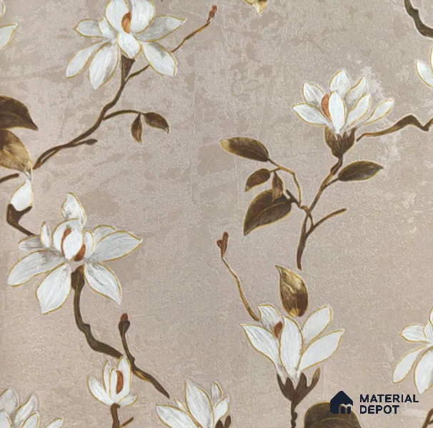 170-27 | 9.6 Meter x 20.87 Inches Florals Look Wallpaper - 54.77 Sq. Ft. | Minimum 15% wastage during installation
