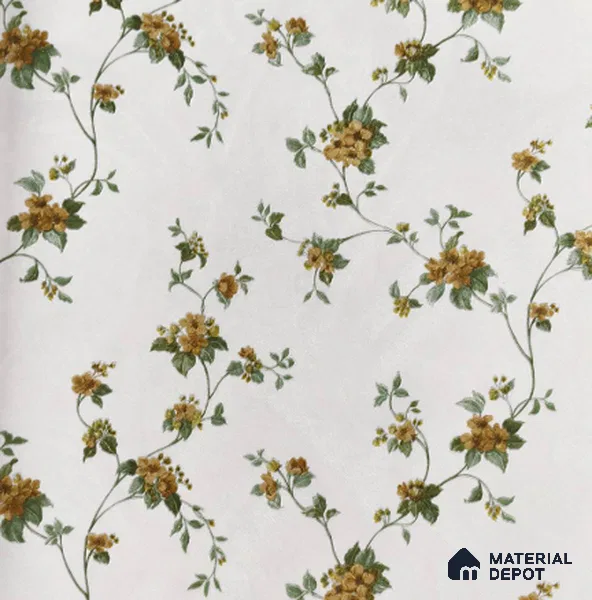170-38 | 9.6 Meter x 20.87 Inches Florals Look Wallpaper - 54.77 Sq. Ft. | Minimum 15% wastage during installation