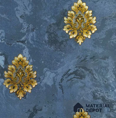 170-43 | 9.6 Meter x 20.87 Inches Damask Look Wallpaper - 54.77 Sq. Ft. | Minimum 15% wastage during installation