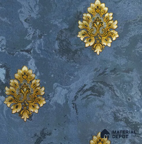 170-43 | 9.6 Meter x 20.87 Inches Damask Look Wallpaper - 54.77 Sq. Ft. | Minimum 15% wastage during installation