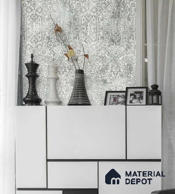 ES22506 | 10 Meter x 21 Inches Patterned Look Wallpaper - 57.41 Sq. Ft. | Minimum 15% wastage during installation