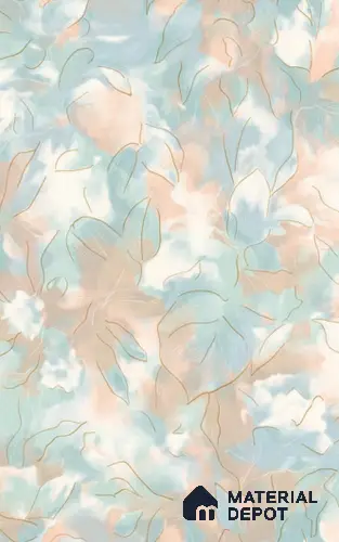 ES23406 | 10 Meter x 21 Inches Florals Look Wallpaper - 57.41 Sq. Ft. | Minimum 15% wastage during installation