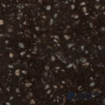 G074 Mocha Granite 8.17 ft x 2.49 ft Solid Surface Corian - 6 mm