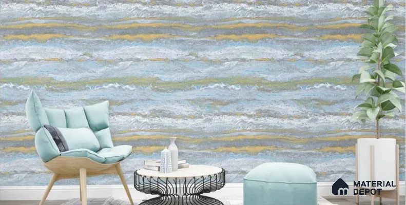 H1D0202 | 10 Meter x 21 Inches Patterned Look Wallpaper - 57.05 Sq. Ft. | Minimum 15% wastage during installation