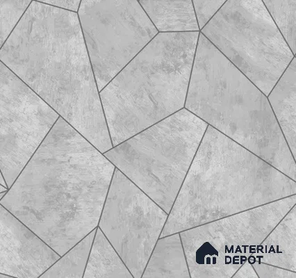 H1D0703 | 10 Meter x 21 Inches Geometric Look Wallpaper - 57.05 Sq. Ft. | Minimum 15% wastage during installation