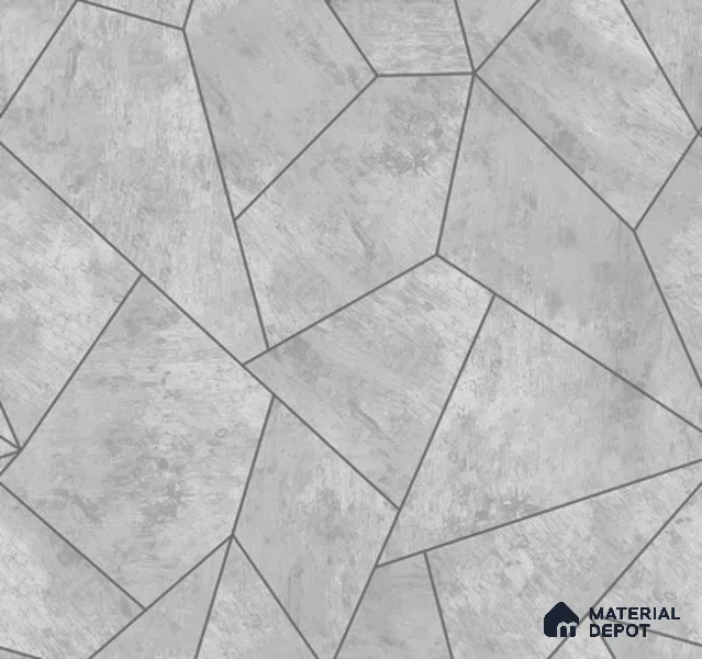 H1D0703 | 10 Meter x 21 Inches Geometric Look Wallpaper - 57.05 Sq. Ft. | Minimum 15% wastage during installation
