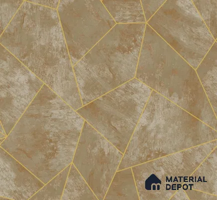 H1D0706 | 10 Meter x 21 Inches Geometric Look Wallpaper - 57.05 Sq. Ft. | Minimum 15% wastage during installation