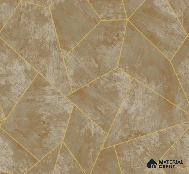 H1D0706 | 10 Meter x 21 Inches Geometric Look Wallpaper - 57.05 Sq. Ft. | Minimum 15% wastage during installation