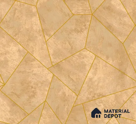 H1D0708 | 10 Meter x 21 Inches Geometric Look Wallpaper - 57.05 Sq. Ft. | Minimum 15% wastage during installation