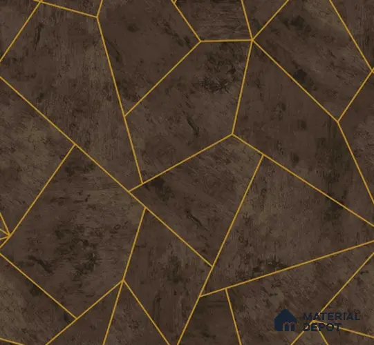 H1D0711 | 10 Meter x 21 Inches Geometric Look Wallpaper - 57.05 Sq. Ft. | Minimum 15% wastage during installation