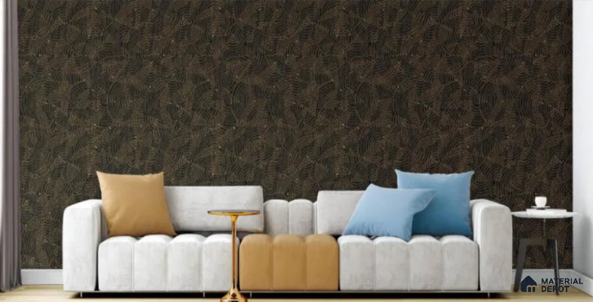 H2D771305 | 10 Meter x 21 Inches Patterned Look Wallpaper - 57.05 Sq. Ft. | Minimum 15% wastage during installation