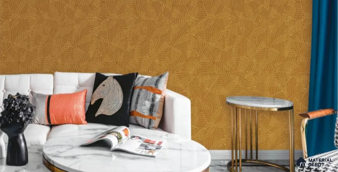 H2D771309 | 10 Meter x 21 Inches Patterned Look Wallpaper - 57.05 Sq. Ft. | Minimum 15% wastage during installation