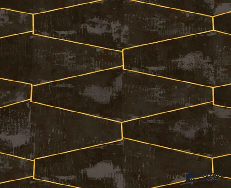 H2D77406 | 10 Meter x 21 Inches Patterned Look Wallpaper - 57.05 Sq. Ft. | Minimum 15% wastage during installation