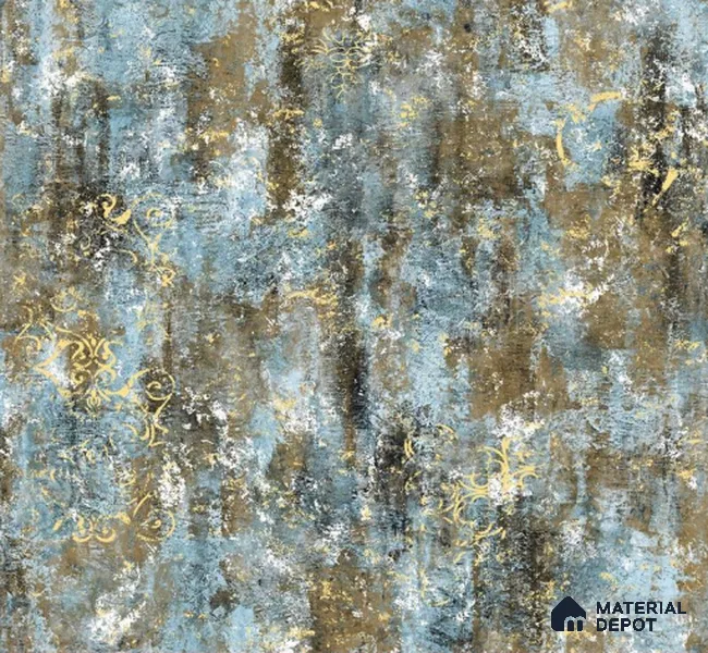 H2D77808 | 10 Meter x 21 Inches Patterned Look Wallpaper - 57.05 Sq. Ft. | Minimum 15% wastage during installation