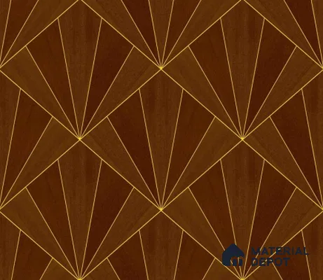 H3D881308 | 10 Meter x 21 Inches Geometric Look Wallpaper - 57.05 Sq. Ft. | Minimum 15% wastage during installation