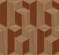 A close-up of aH3D881604 | 10 Meter x 21 Inches Geometric Look Wallpaper - 57 Sq. Ft. available at Material Depot in Bangalore