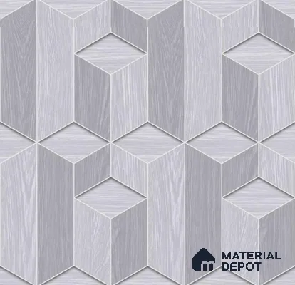 H3D881607 | 10 Meter x 21 Inches Geometric Look Wallpaper - 57.05 Sq. Ft. | Minimum 15% wastage during installation