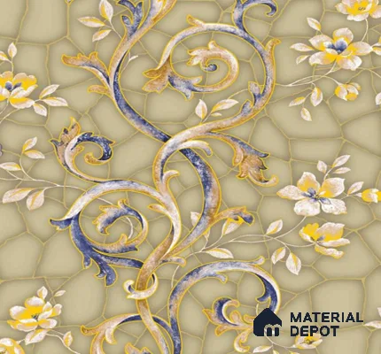 H4D99101 | 10 Meter x 21 Inches Patterned Look Wallpaper - 57.05 Sq. Ft. | Minimum 15% wastage during installation