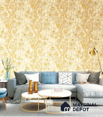 H4D99102 | 10 Meter x 21 Inches Patterned Look Wallpaper - 57.05 Sq. Ft. | Minimum 15% wastage during installation