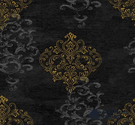 H4D99409 | 10 Meter x 21 Inches Damask Look Wallpaper - 57.05 Sq. Ft. | Minimum 15% wastage during installation