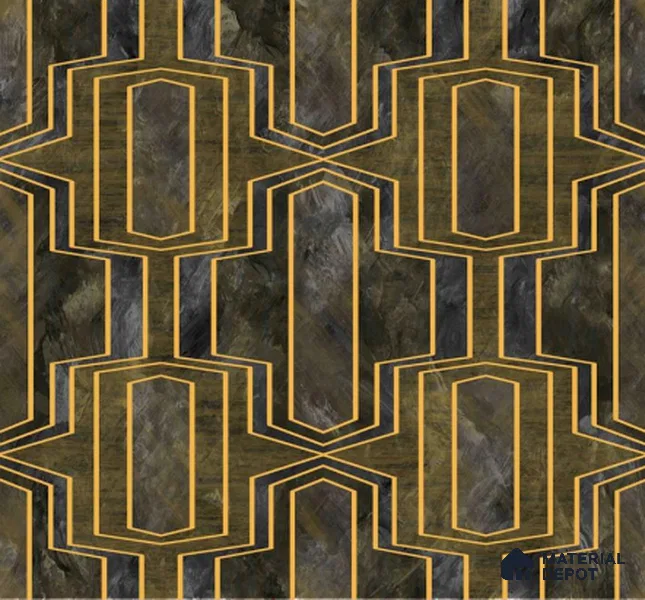 H4D99807 | 10 Meter x 21 Inches Patterned Look Wallpaper - 57.05 Sq. Ft. | Minimum 15% wastage during installation