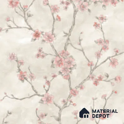 HC222-28 | 10 Meter x 21 Inches Florals Look Wallpaper - 57.37 Sq. Ft. | Minimum 15% wastage during installation
