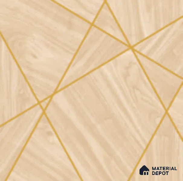 HC222-34 | 10 Meter x 21 Inches Geometric Look Wallpaper - 57.37 Sq. Ft. | Minimum 15% wastage during installation