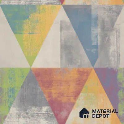 HC222-37 | 10 Meter x 21 Inches Geometric Look Wallpaper - 57.37 Sq. Ft. | Minimum 15% wastage during installation