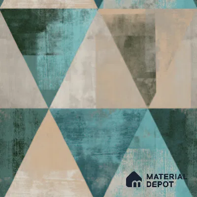 HC222-38 | 10 Meter x 21 Inches Geometric Look Wallpaper - 57.37 Sq. Ft. | Minimum 15% wastage during installation
